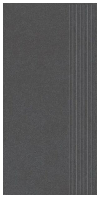 paradyż archicross base black stopnica mat prasowana 29.8x59.8x0.8 