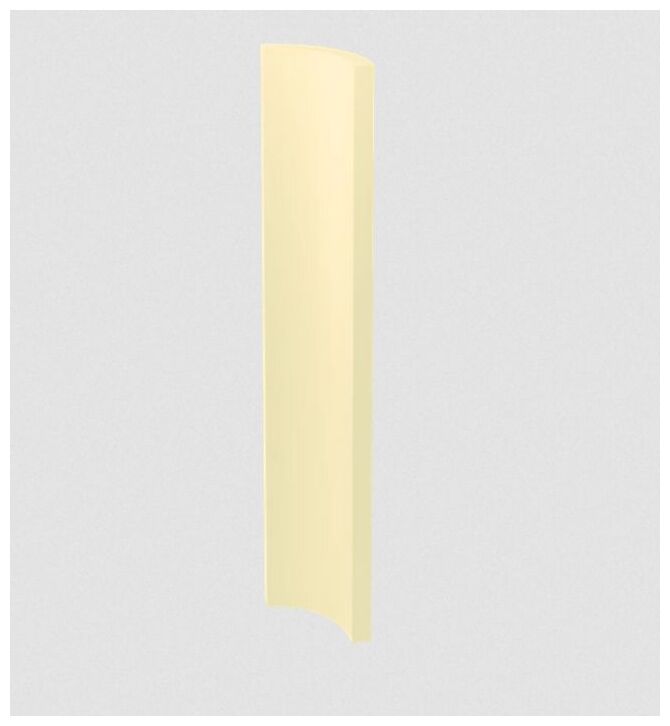 paradyż gammo colours waniliowy kształtka a mat 3x19.8 