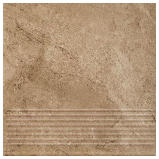 paradyż mattone pietra ochra stopnica prosta 30x30x0.85 