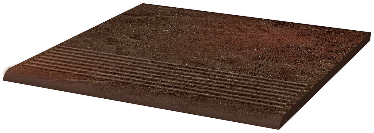 paradyż semir brown stopnica prosta 30x30x1.1 