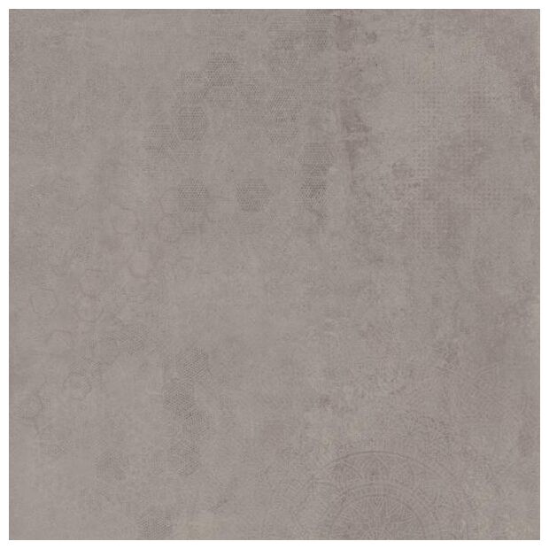 paradyż pure art dark grey dekor mat rektyfikowany 59.8x59.8 - zdjęcie główne