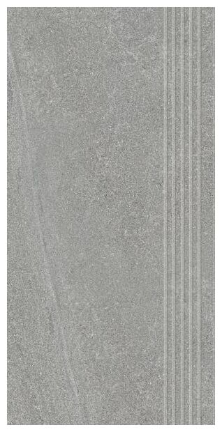 paradyż natural rocks silver stopnica mat rektyfikowana 29.8x59.8 - zdjęcie główne