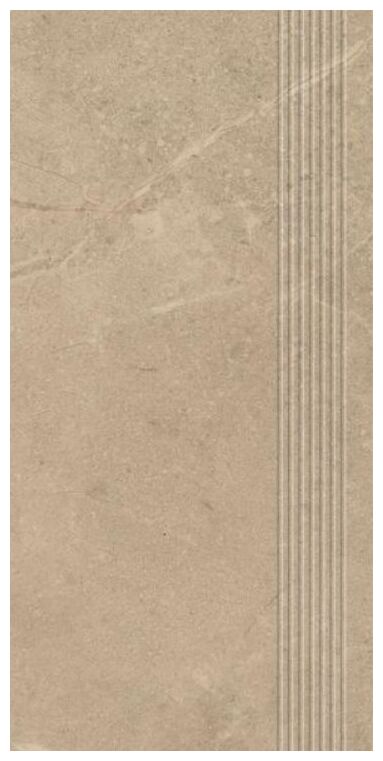 Paradyż Archicross Concrete Beige stopnica mat prasowana 29.8x59.8x0.8 - stopnica gresowa mrozoodporna