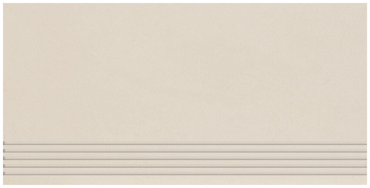 paradyż intero bianco stopnica prosta nacinana mat 29.8x59.8 - zdjęcie główne