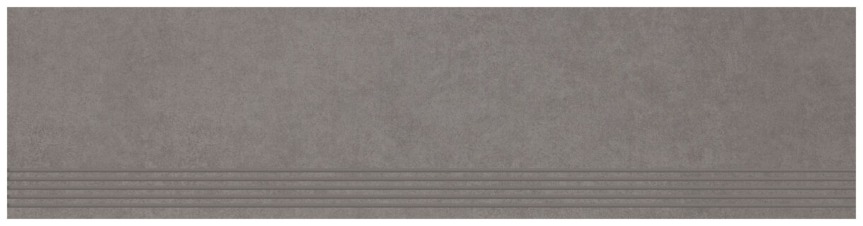 paradyż intero grys stopnica prosta nacinana mat 29.8x119.8 - zdjęcie główne