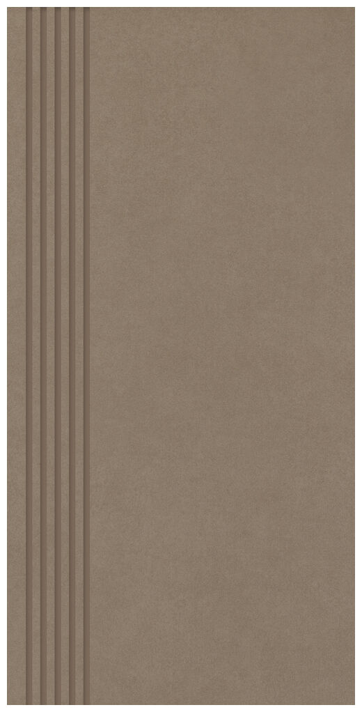 paradyż intero mocca stopnica prosta nacinana mat 29.8x59.8 - zdjęcie główne