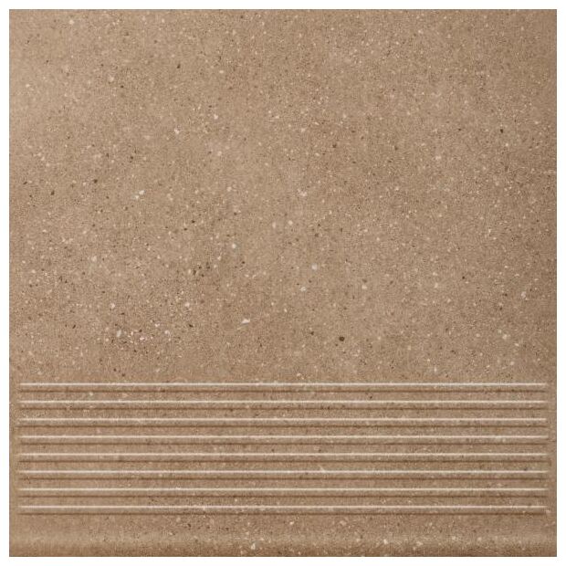 paradyż mattone sabbia brown stopnica prosta 30x30x0.85 - zdjęcie główne