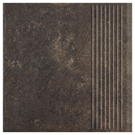 paradyż scandiano brown stopnica prosta 30x30x1.1 - zdjęcie główne