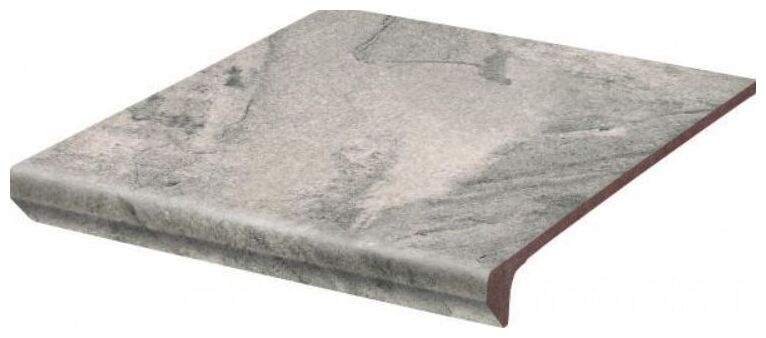 paradyż mattone pietra grafit stopnica prosta kapinos 30x33x1.1 - zdjęcie główne