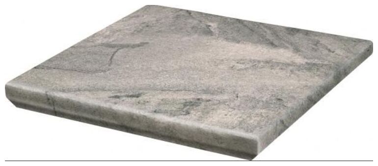 paradyż mattone pietra grafit stopnica narożna kapinos 33x33x1.1 - zdjęcie główne