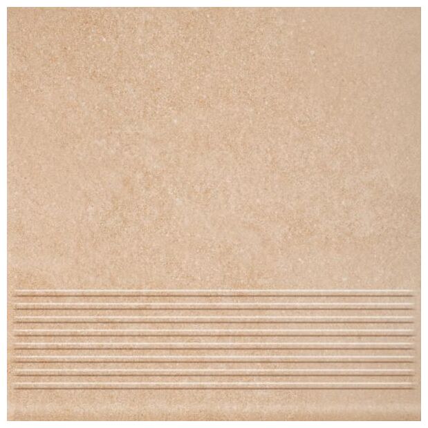 paradyż mattone sabbia beige stopnica prosta 30x30x1.1 - zdjęcie główne