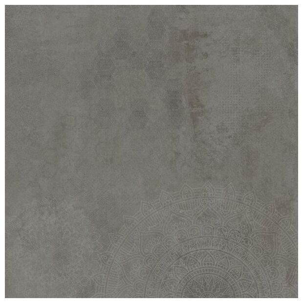 Szara płytka dekoracyjna Pure ART Basalt o matowej powierzchni i subtelnym geometrycznym wzorze