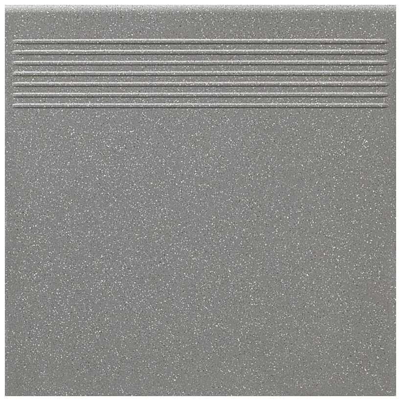 paradyż bazo nero stopnica sól-pieprz mat 30x30 - zdjęcie główne