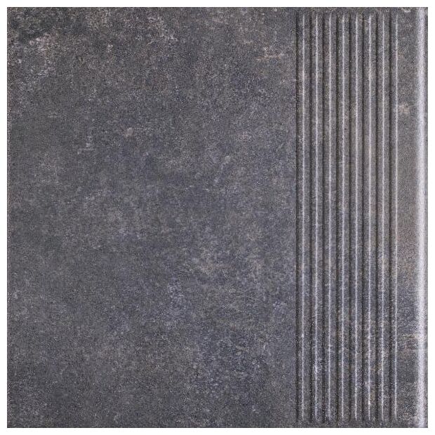 paradyż viano antracite stopnica prosta 30x30x1.1 - zdjęcie główne