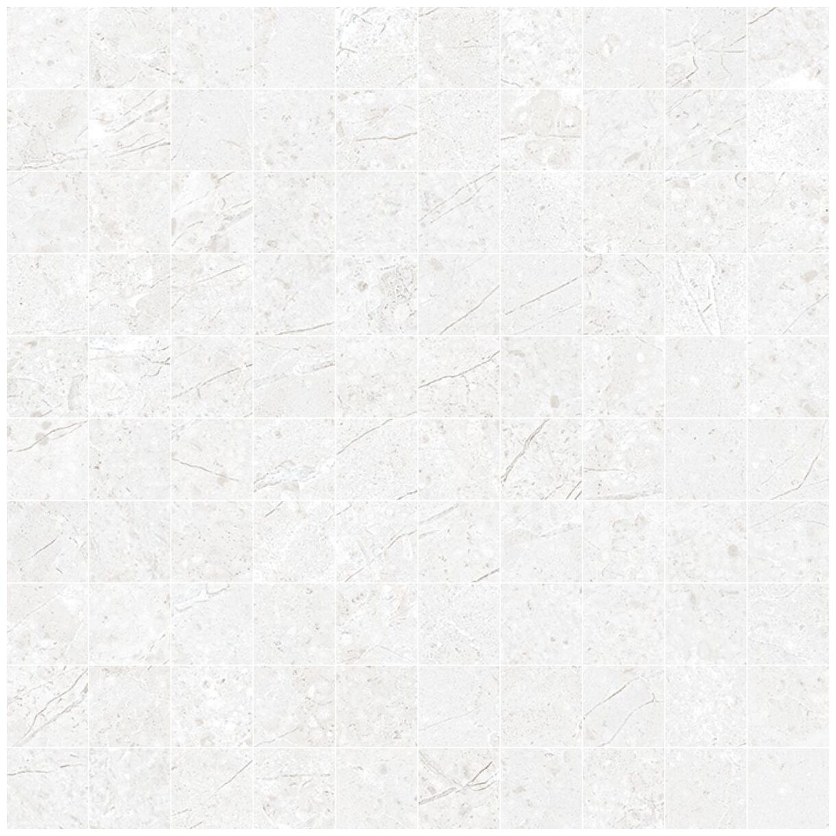 peronda alpine white mosaic 30x30 (29176) 