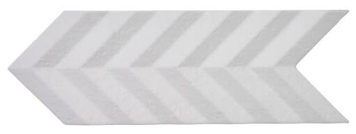 Biała płytka ścienna Fold White 15x38 z matową fakturą i wzorem klasycznej jodełki - zdjęcie nr: 3