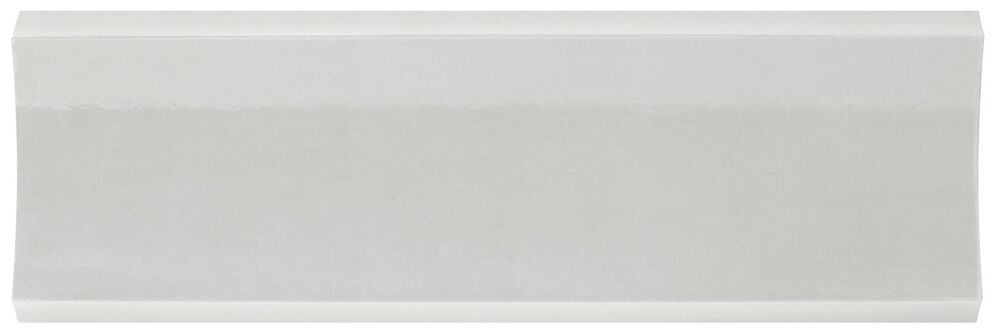 BOW Silver płytka ścienna 15x45 o błyszczącej srebrzystej powierzchni i gładkiej strukturze