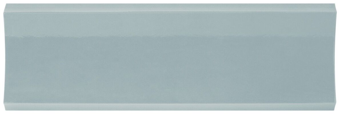 BOW SKY płytka ścienna 15x45 w kolorze niebiesko-szarym z błyszczącą gładką powierzchnią