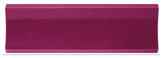 BOW Bordeaux płytka ścienna 15x45 o błyszczącej powierzchni w intensywnym odcieniu czerwieni - zdjęcie nr: 2