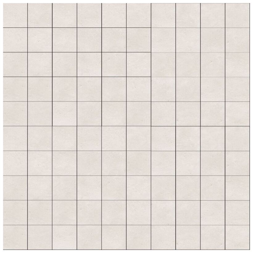 peronda salines silver mozaika 30x30 (23323) - zdjęcie główne