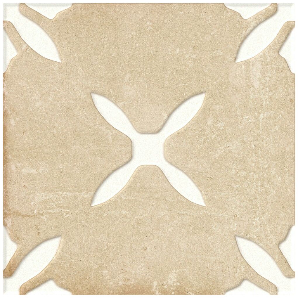 peronda pangea sand flower lt gres 22.3x22.3 (40800) - zdjęcie główne