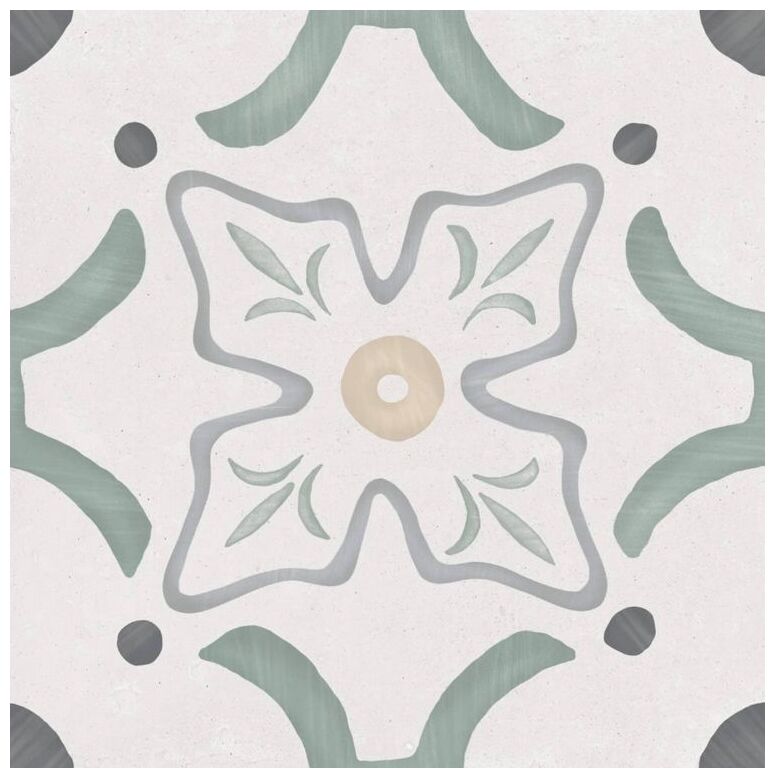 peronda sirocco green flower gres 22.3x22.3 (36155) - zdjęcie nr: 2