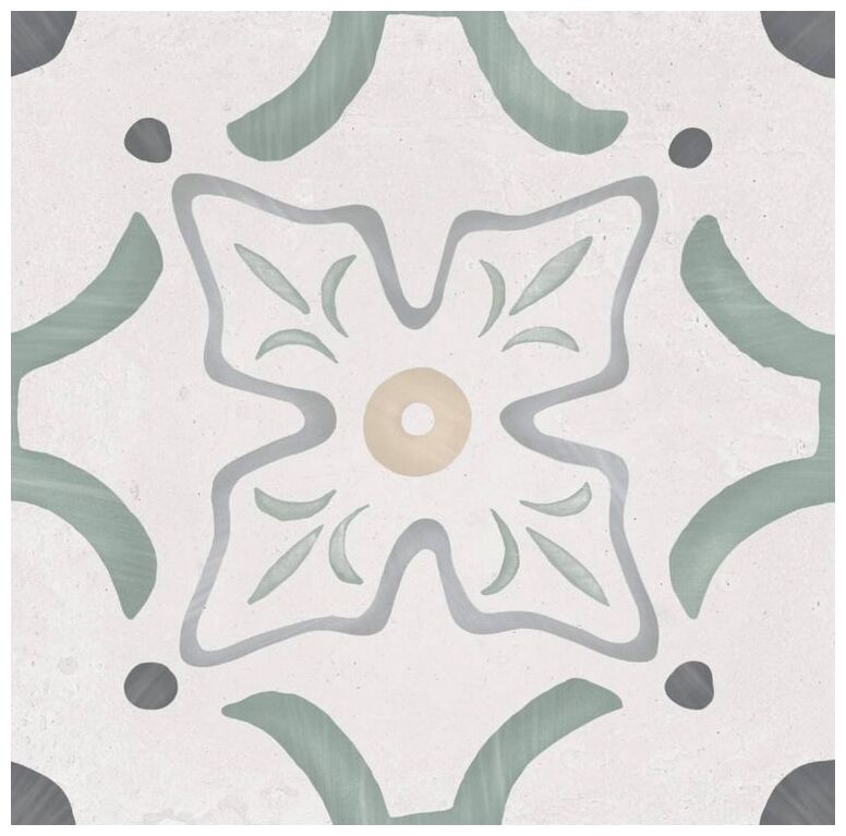peronda sirocco green flower gres 22.3x22.3 (36155) - zdjęcie nr: 5