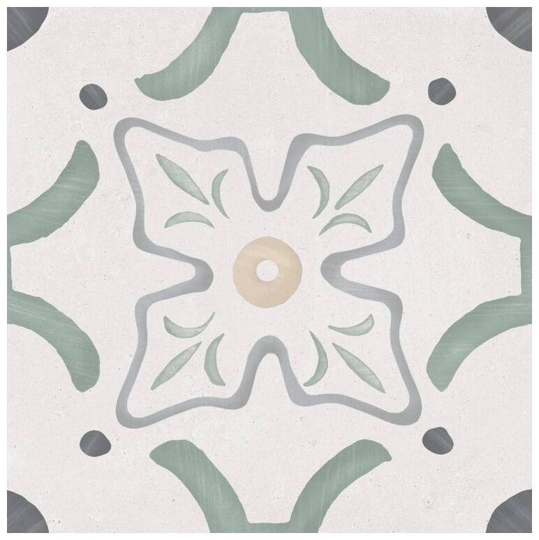 peronda sirocco green flower gres 22.3x22.3 (36155) - zdjęcie nr: 6
