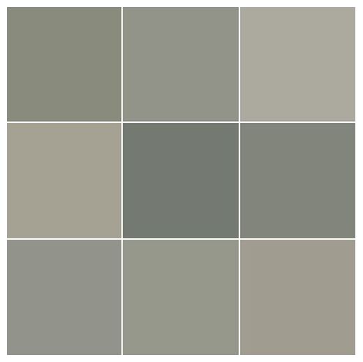 peronda rubik sage gres 12.3x12.3 (36718) - zdjęcie nr: 3