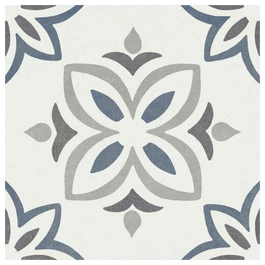 peronda provenza blue bloom petals gres 22.3x22.3 (37791) - zdjęcie nr: 2