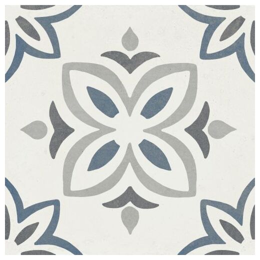 peronda provenza blue bloom petals gres 22.3x22.3 (37791) - zdjęcie nr: 3