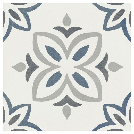 peronda provenza blue bloom petals gres 22.3x22.3 (37791) - zdjęcie nr: 5