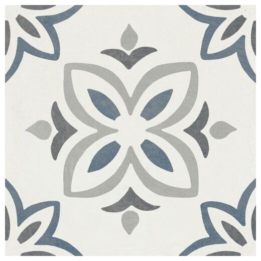 peronda provenza blue bloom petals gres 22.3x22.3 (37791) - zdjęcie nr: 6