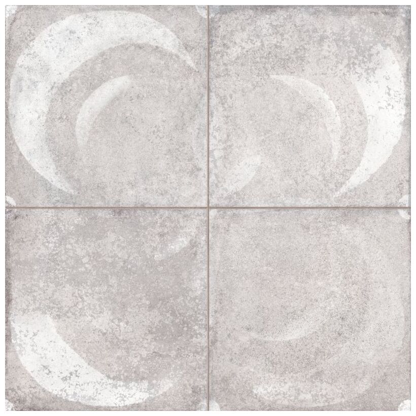 FS Vendome gres 45,2x45,2 o szarym matowym wykończeniu z nieregularnymi wzorami - zdjęcie nr: 3