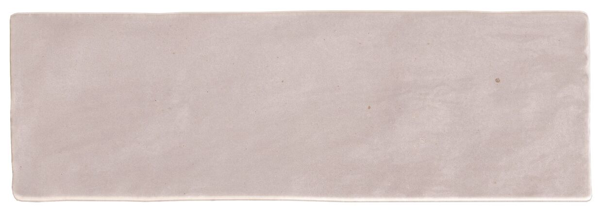 Matowa płytka Sahn Pink 6,5x20 w jasnym rozowym odcieniu z delikatna faktura