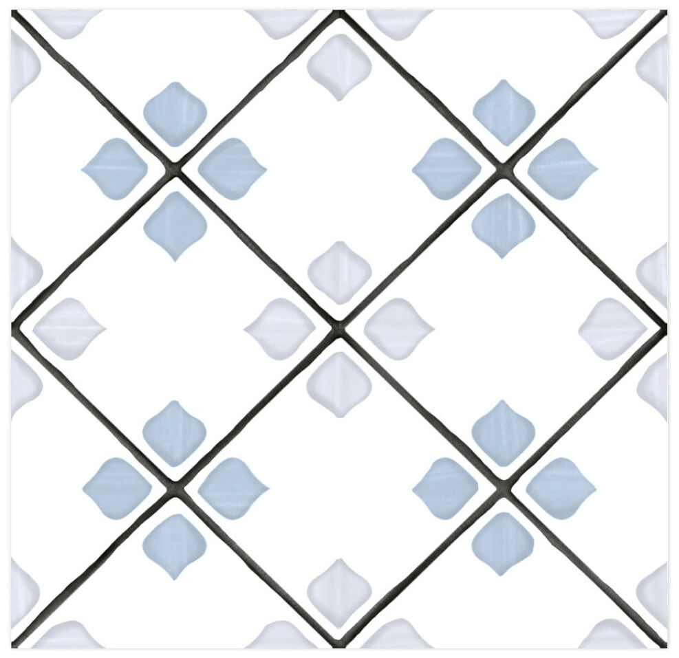 peronda tanger silver rhomb gres 12.3x12.3 (31083) - zdjęcie główne