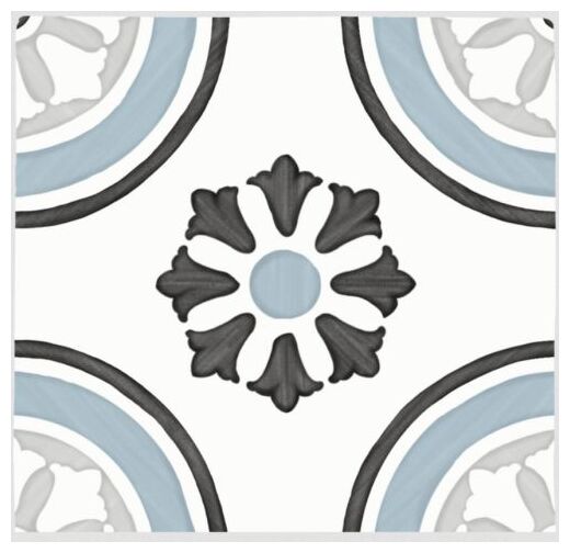 peronda tanger blue dhalia gres 12.3x12.3 (31085) - zdjęcie nr: 2