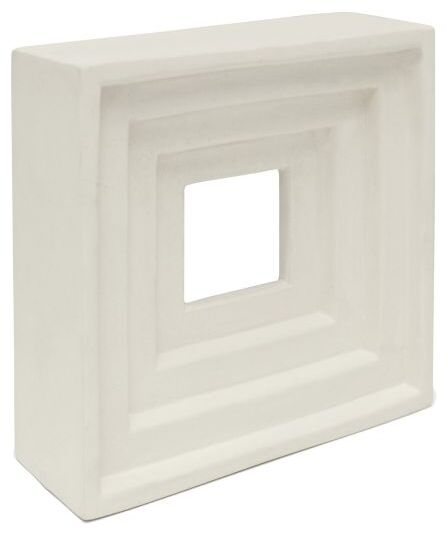 Matowa ryflowana płytka ścienna Pique Cloth White 19,8x19,8 z subtelną strukturą linii - zdjęcie nr: 2