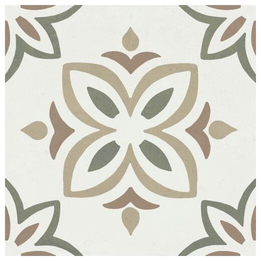 peronda provenza green bloom petals gres 22.3x22.3 (37792) 