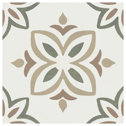 peronda provenza green bloom petals gres 22.3x22.3 (37792) 
