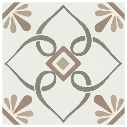 peronda provenza green petals gres 22.3x22.3 (37790) - zdjęcie nr: 2