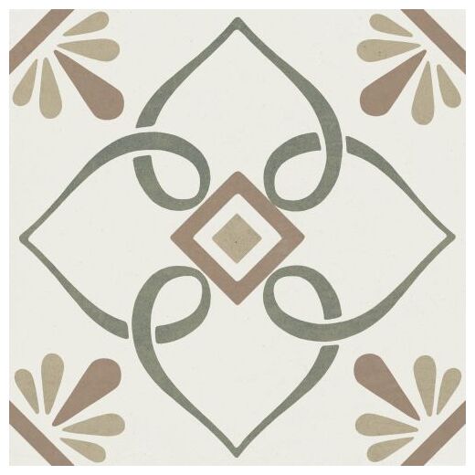 peronda provenza green petals gres 22.3x22.3 (37790) - zdjęcie nr: 5