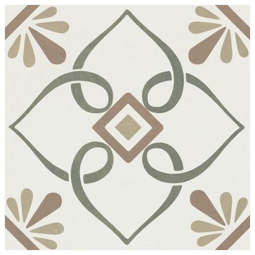 peronda provenza green petals gres 22.3x22.3 (37790) - zdjęcie nr: 6
