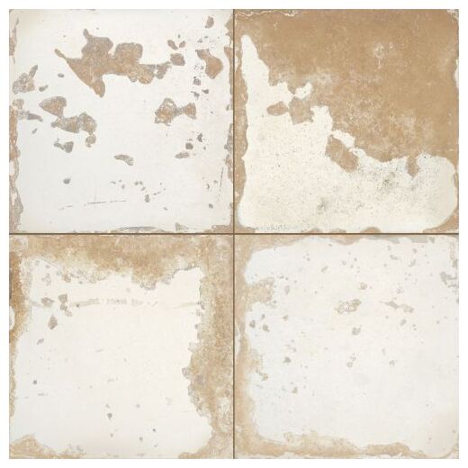 Duża płytka FS Heritage White LT z efektem postarzenia w bieli i ciepłych brązach - zdjęcie nr: 3