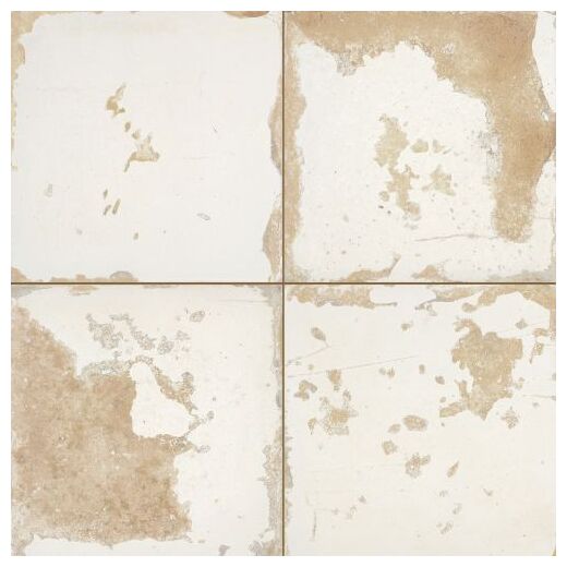 Duża płytka FS Heritage White LT z efektem postarzenia w bieli i ciepłych brązach - zdjęcie nr: 4