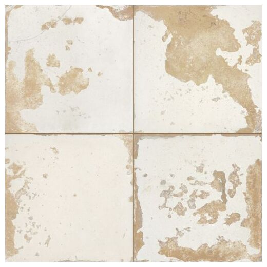 Duża płytka FS Heritage White LT z efektem postarzenia w bieli i ciepłych brązach - zdjęcie nr: 6