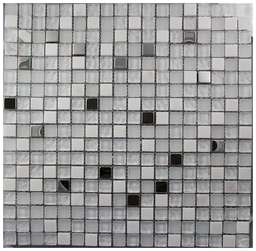 picasa casablanca k. 1.5x1.5 mozaika szklano-kamienna 30x30 - zdjęcie główne