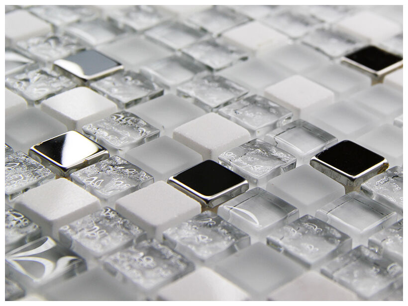 picasa casablanca k. 1.5x1.5 mozaika szklano-kamienna 30x30 - zdjęcie nr: 2