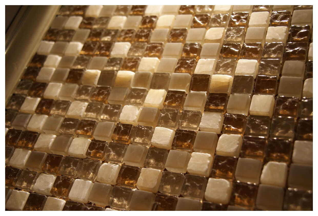 picasa fumetto amber k. 1.5x1.5 mozaika szklano-kamienna 30x30 - zdjęcie nr: 2