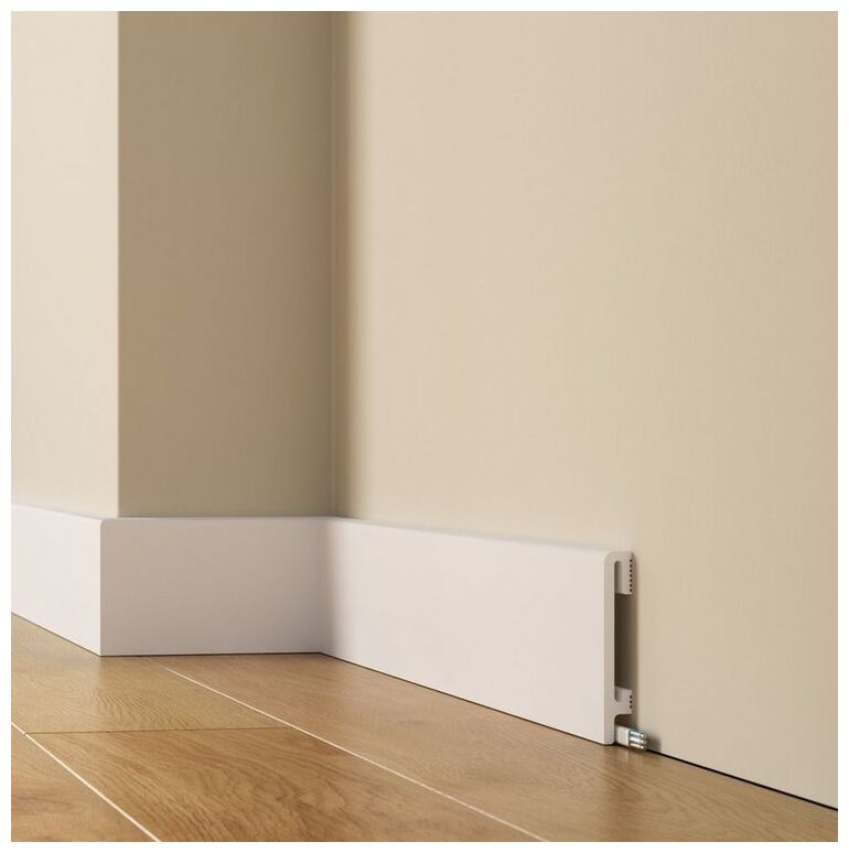 Premium Floor Durofit listwa podłogowa biała (PF100) 240x10x1.5